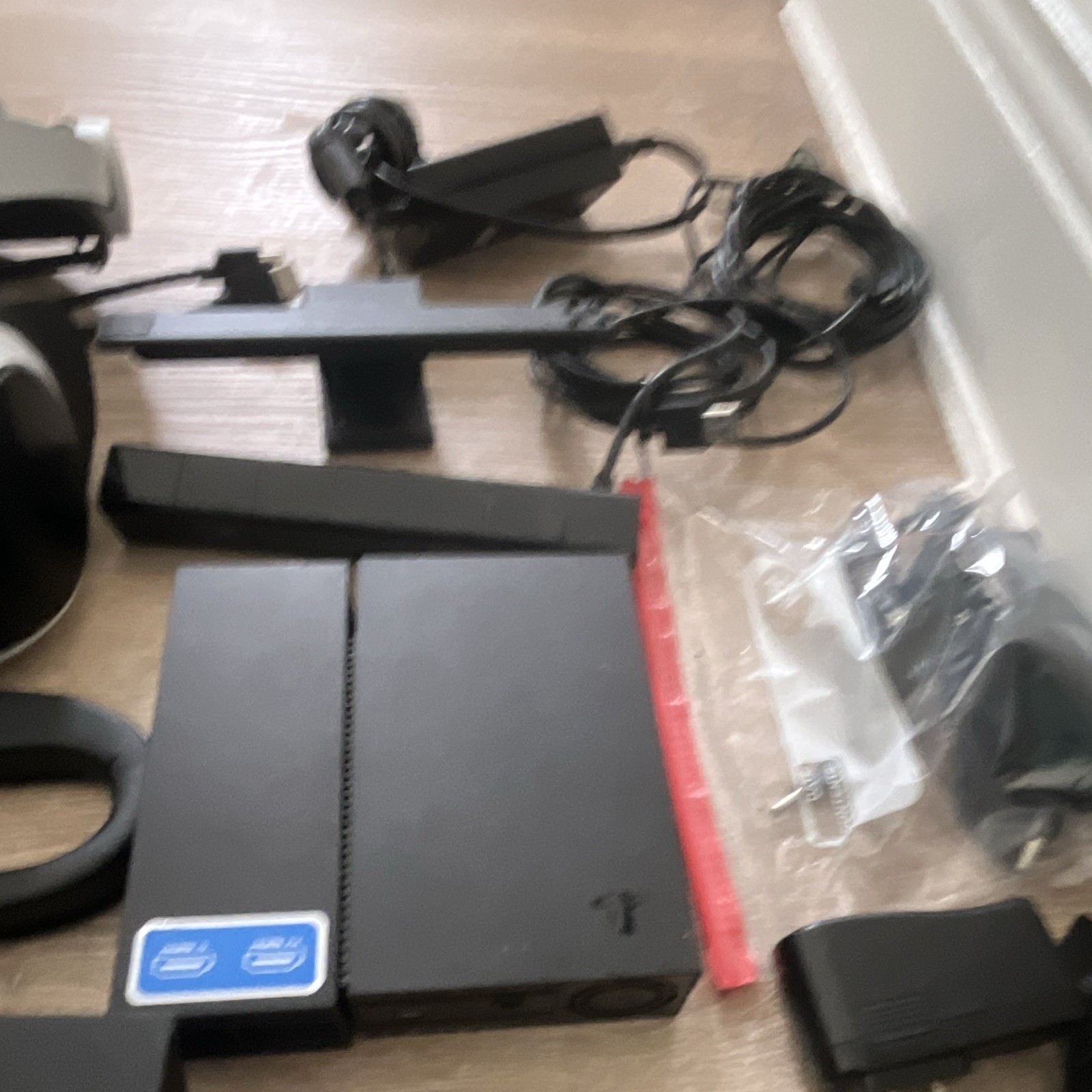 Sony PlayStation VR PSVR Headset Bundle w/ PS4 Camera Cables NO CONTROLLERS
