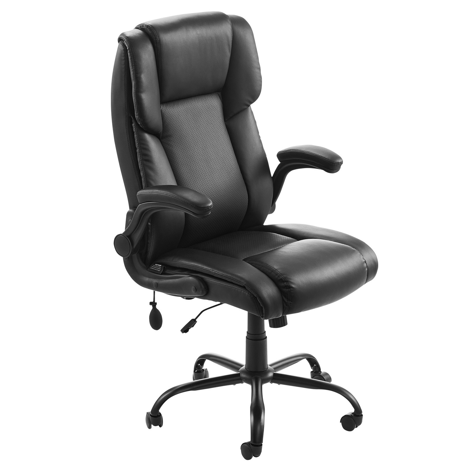 Uimoso Executive Chair High Back Desk Chair Flip-up Armrests Lumbar Support