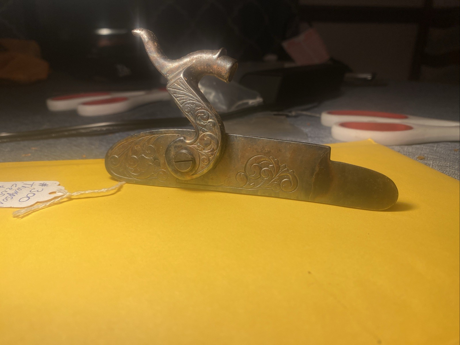 Thompson Center Arms Lock Assembly With Brass Bushing and Screw. Nice
