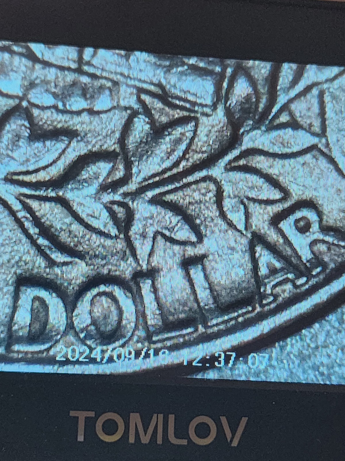 1981 WASHINGTON QUARTER FILLED IN MINT MARK W/ADD ERRORS, Circulated