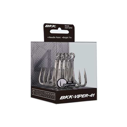 BKK Viper-41 Treble Hook Variations