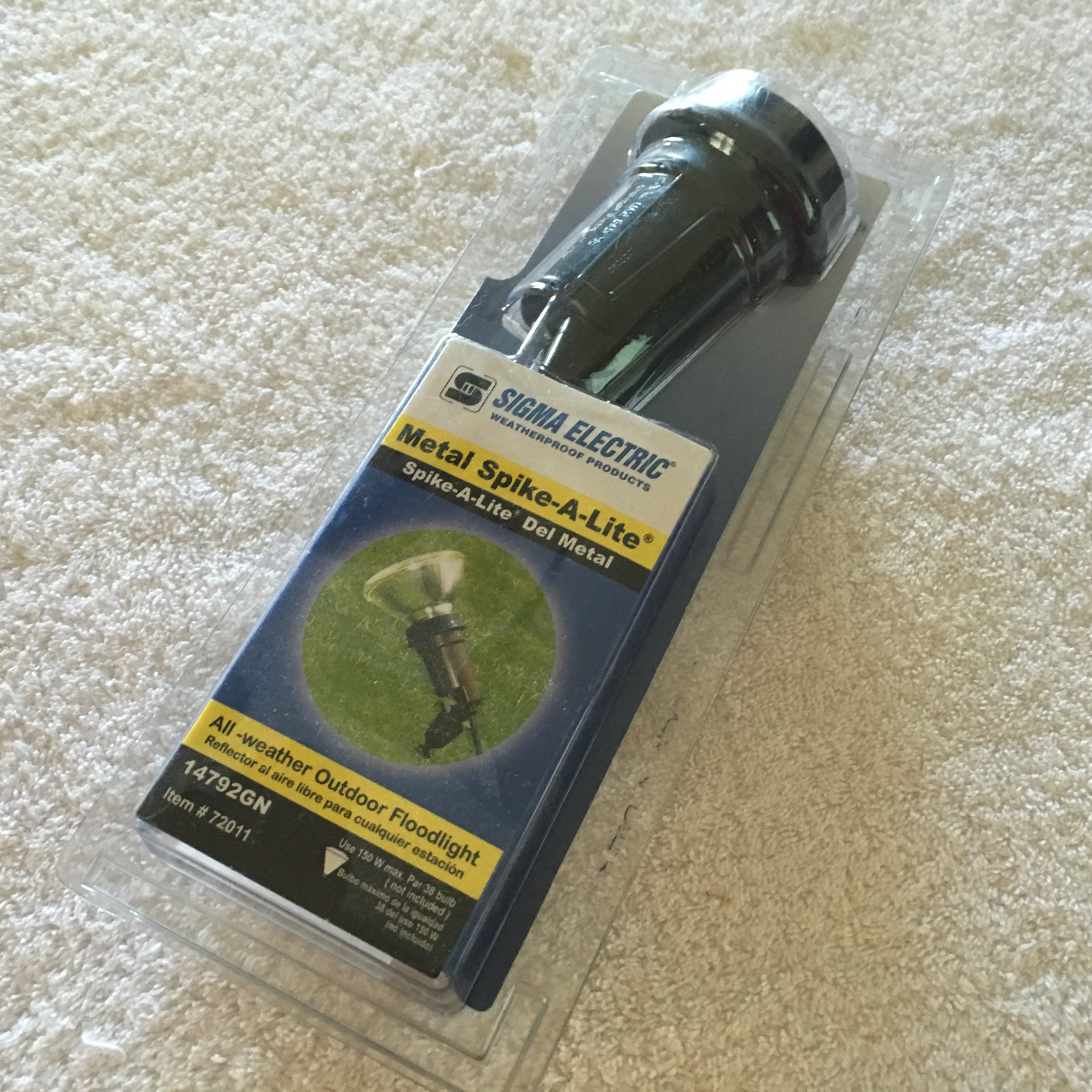 Sigma Electric 14792GN Spike- A -Lite