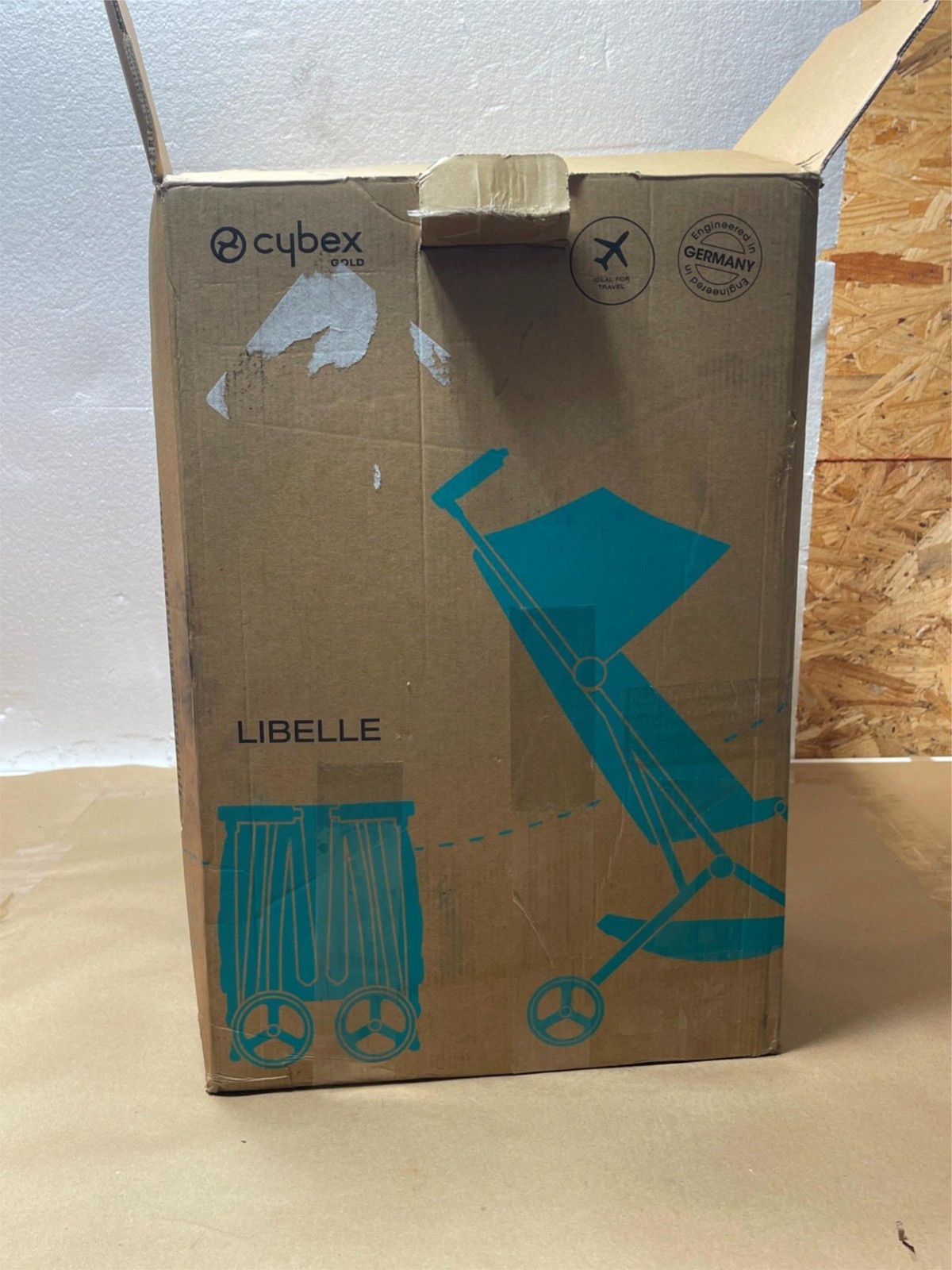 Cybex Libelle Stroller - Soho Gray 0-6 Months, 55Lbs Limit, Stroller Weight 13lb