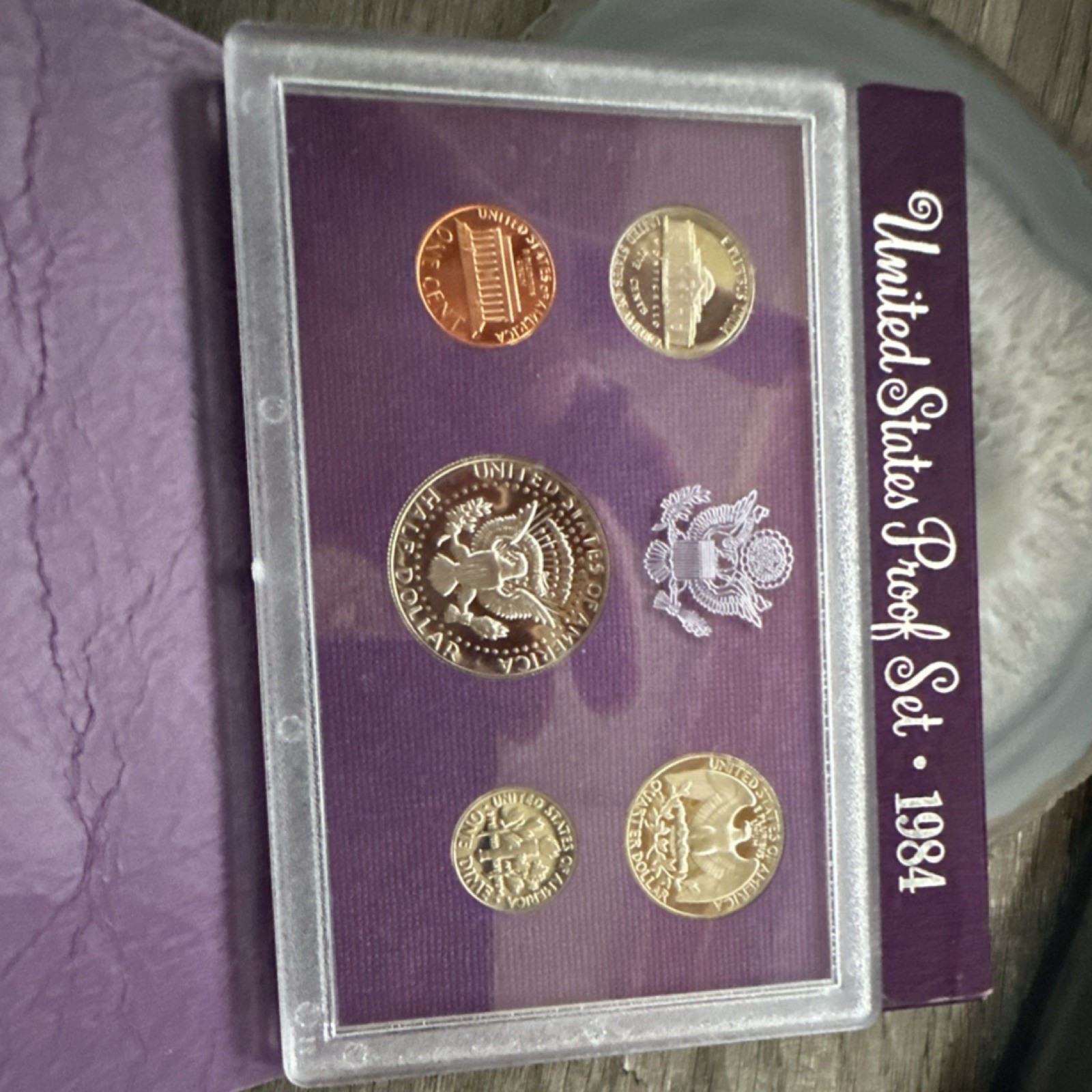 1984 United States Proof Set Proof Strike Uncirculated in Original Holder