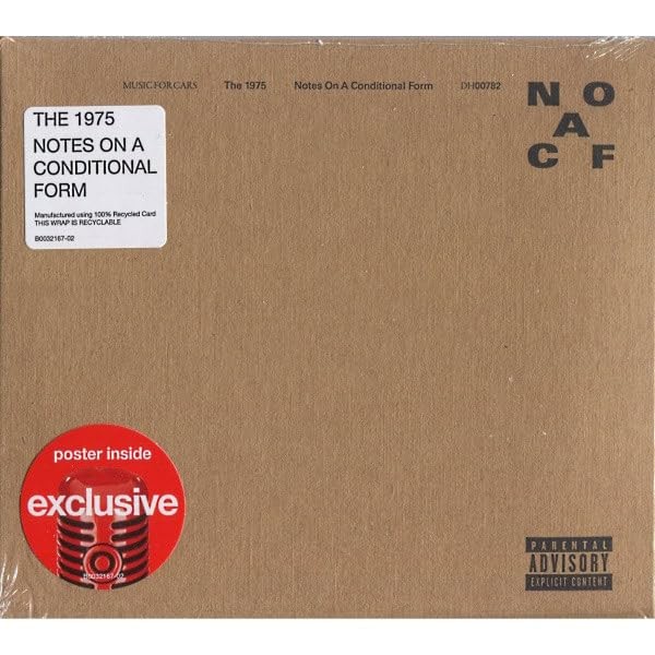 The 1975 Notes On A Conditional Form - Limited Eco-Pack with Poster  explic (CD)