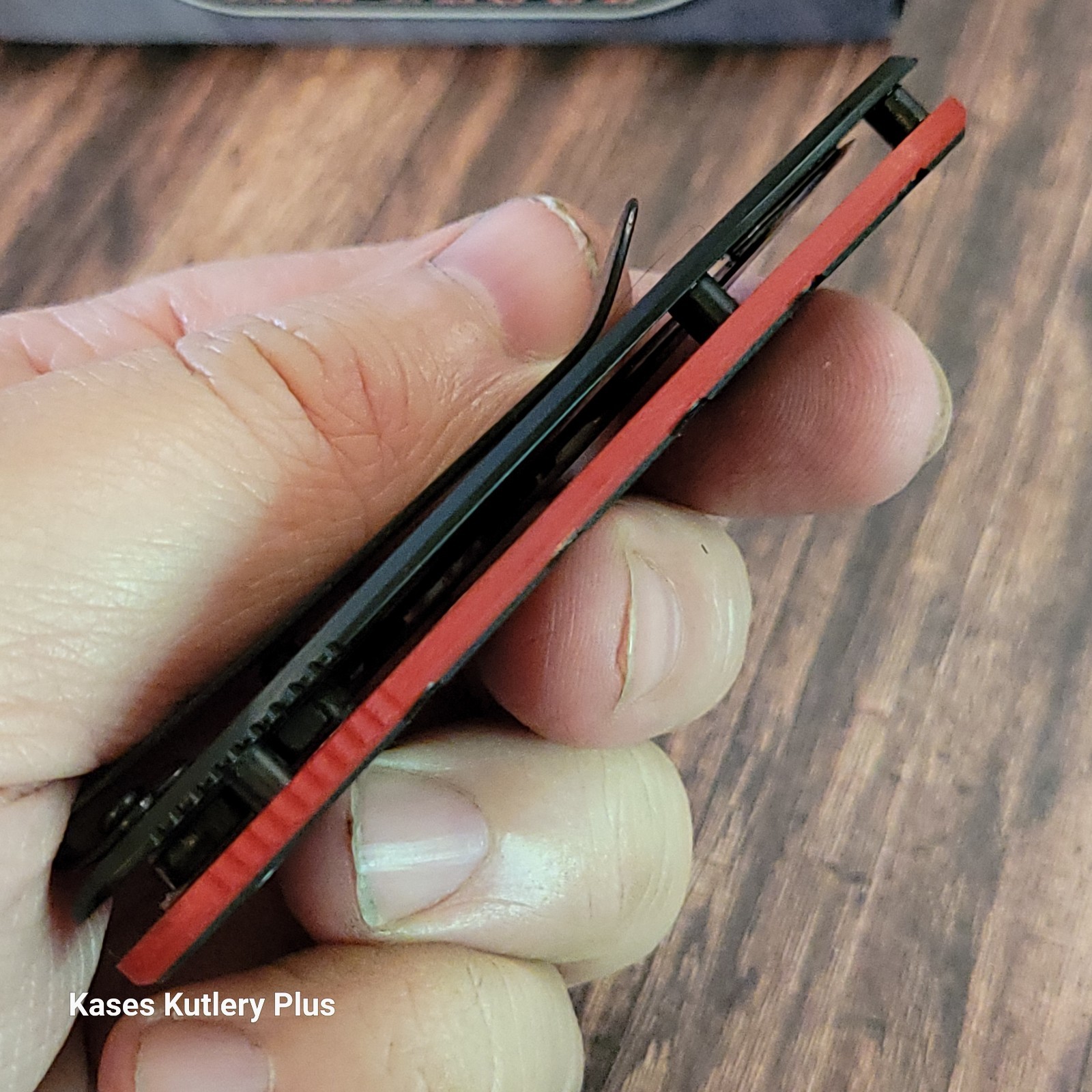 Bad Blood Frame Lock 3.63" Closed Black & Red G10 Handle BB0110 Pocket Knife