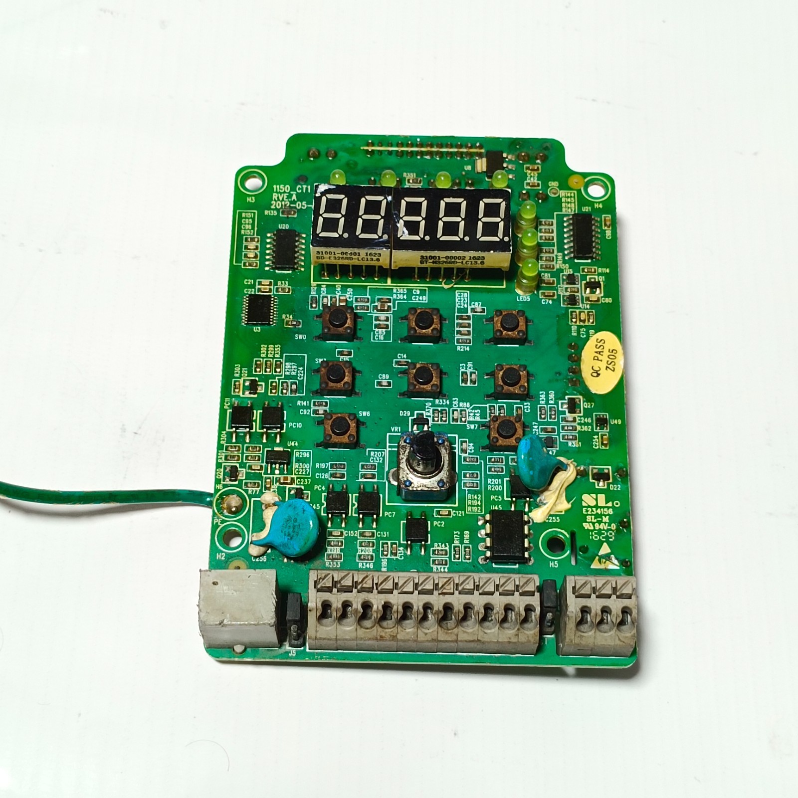 USED E234156 17001-00032 PRINTED CIRCUIT BOARD