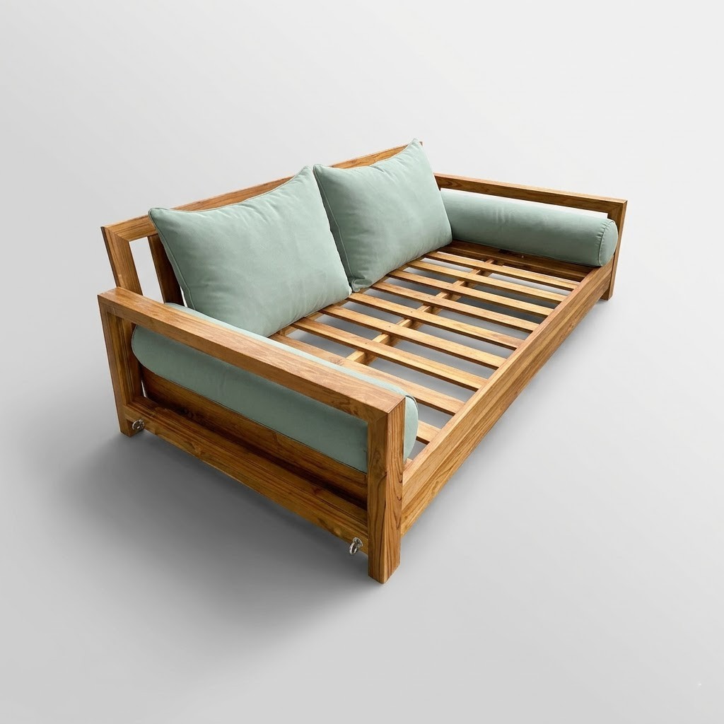|COVER ONLY| STYLE 4 Crib Bolster Pillow Daybed Porch Swing Pipe Trim AD002