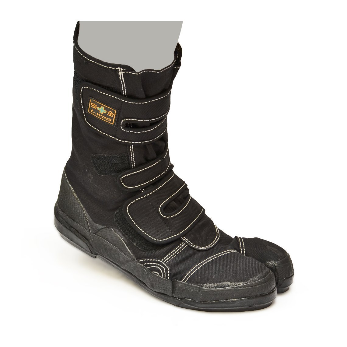 Sokaido Ninja Tabi Shoes Safety Boots Black El Winds VO-80