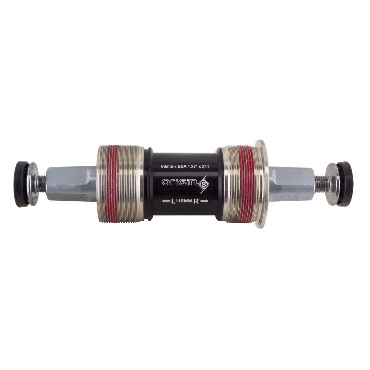 Origin8 TorqLite Square Taper JIS Sealed Bearings BSA 68x118mm Bottom Bracket