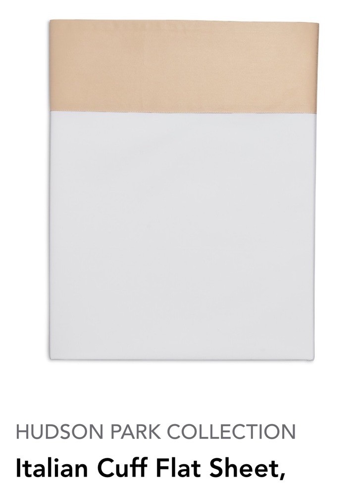 Hudson Park Collection Italian Cuff Flat Sheet, King - Exclusive