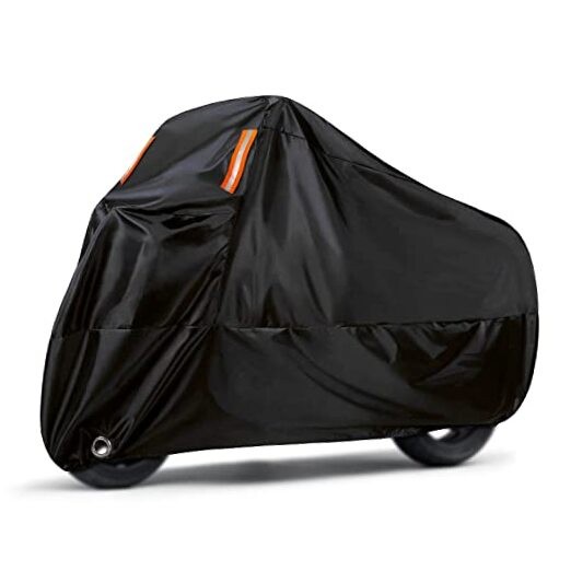 Outdoor Waterproof Motorcycle Cover All Weather 4xl(116 x 43 x 55 inches)