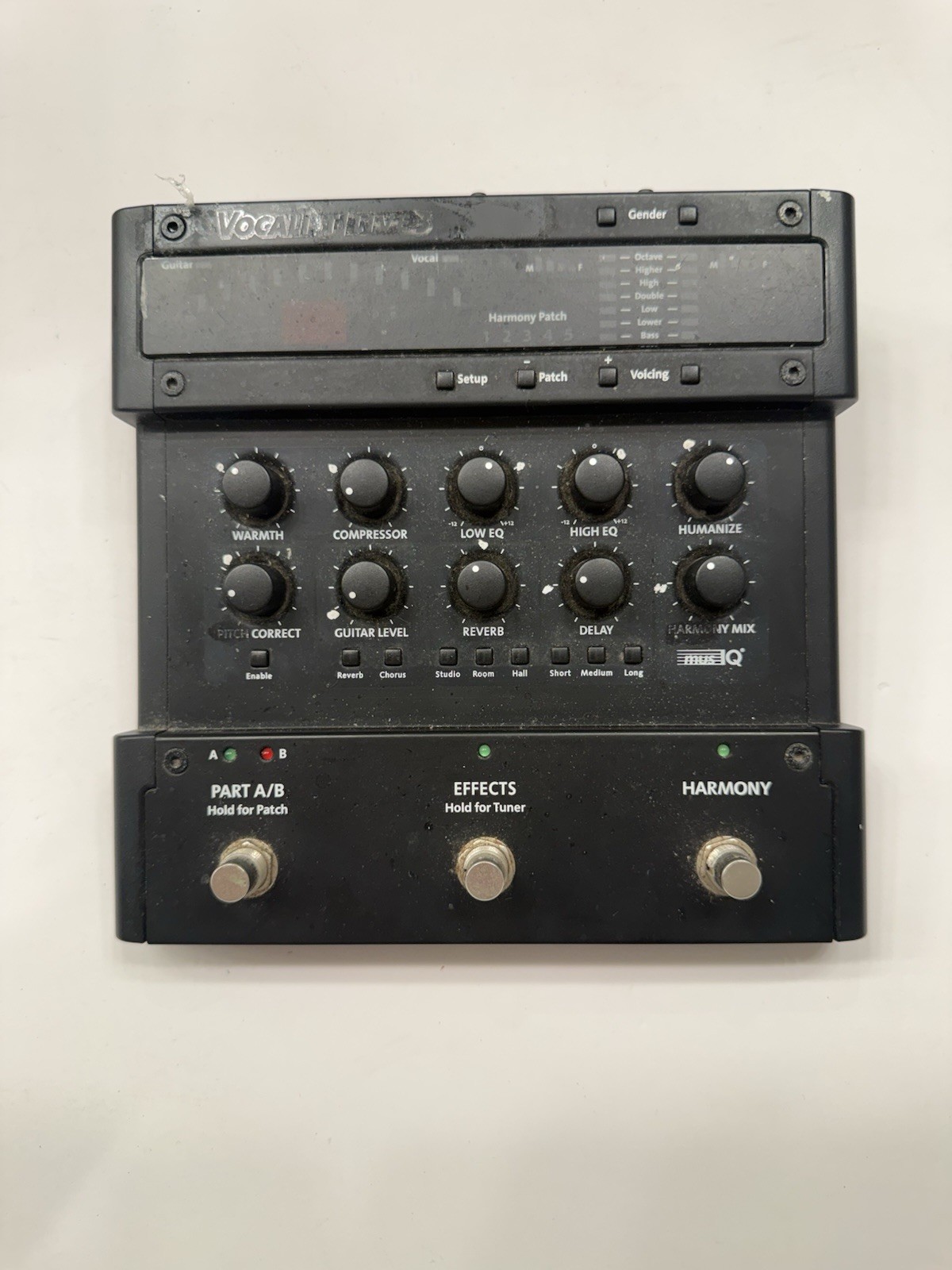 Digitech Vocalist Live 3 Vocal Multi Effects Processor Pedal + Power Supply