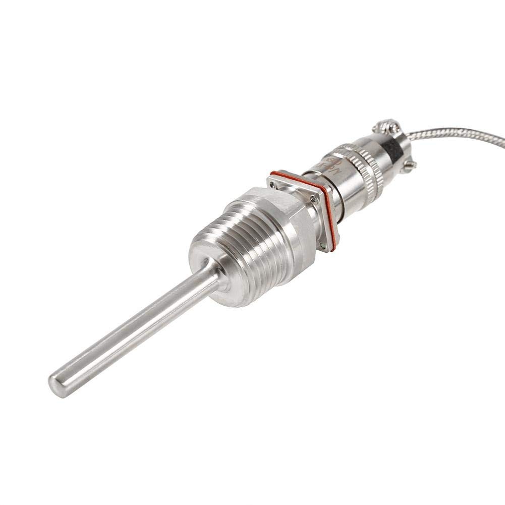 RTD PT100 Temperature Sensor Probe 1/2 Inch NPT Thread Thermocouple 2m Cable