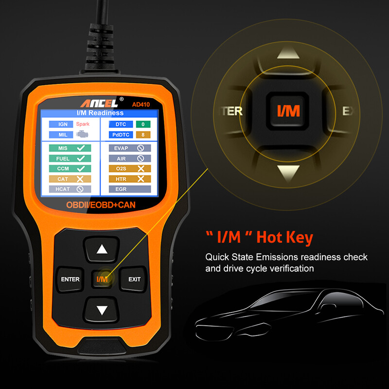 Car OBD2 Diagnostic Scanner Check Engine Light Scan Tool Code Reader Live Data
