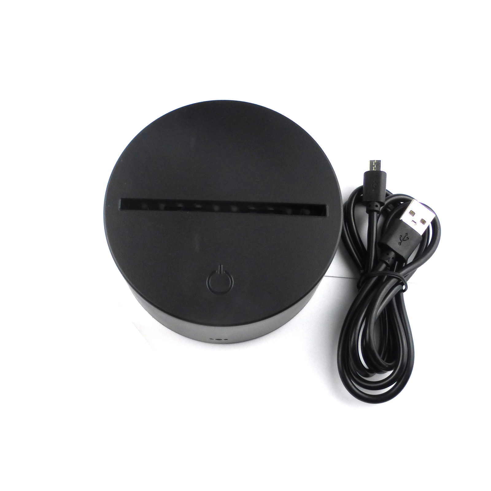 3D LED Lamp Base with USB or Battery and Touch control & Rectangle Acrylic.
