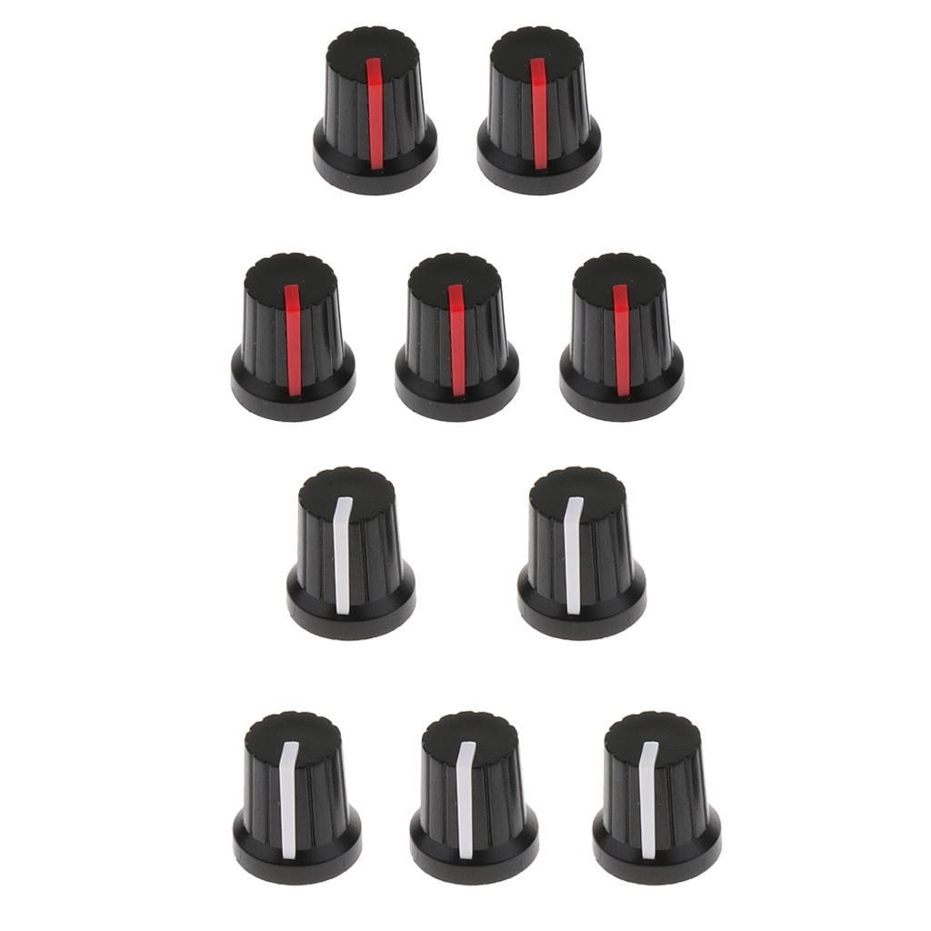 Set Of 5 Guitar Effect Pedal Knobs For Effect Pedals