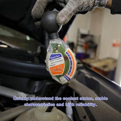 Coolant Tester Accessory, Dial Type Antifreeze Hydrometer Car Battery Liquid
