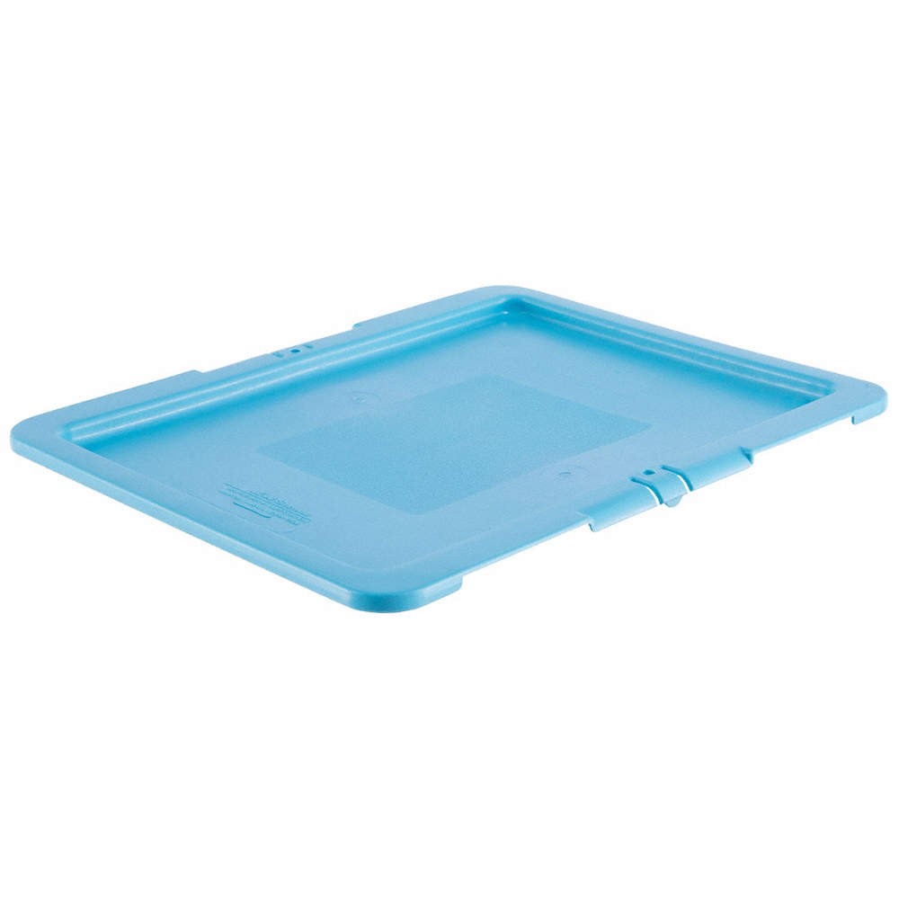 ORBIS RCS01215-1 BLUE Lid,Blue,Polyethylene,12 in 9NUC4