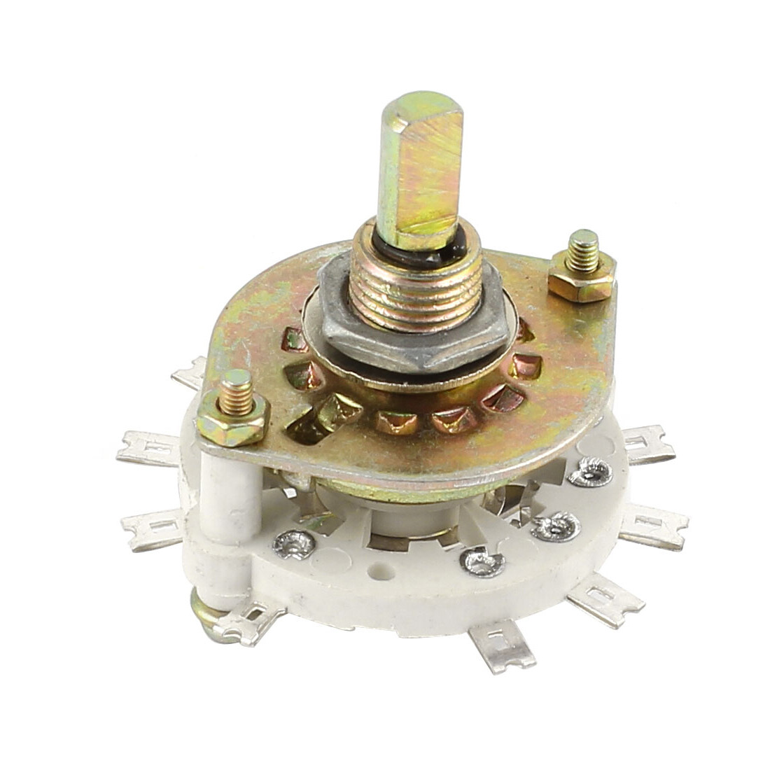 6mm D Shaft Dia 2P4T 2 Pole 4 Position Band Channel Rotary Switch Selector