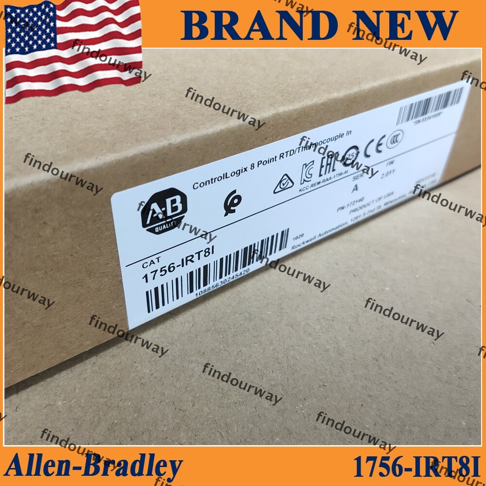 1756-IRT8I NEW Surplus NEW PLC 1756-IRT8I /B RTD Thermocouple ControlLogix