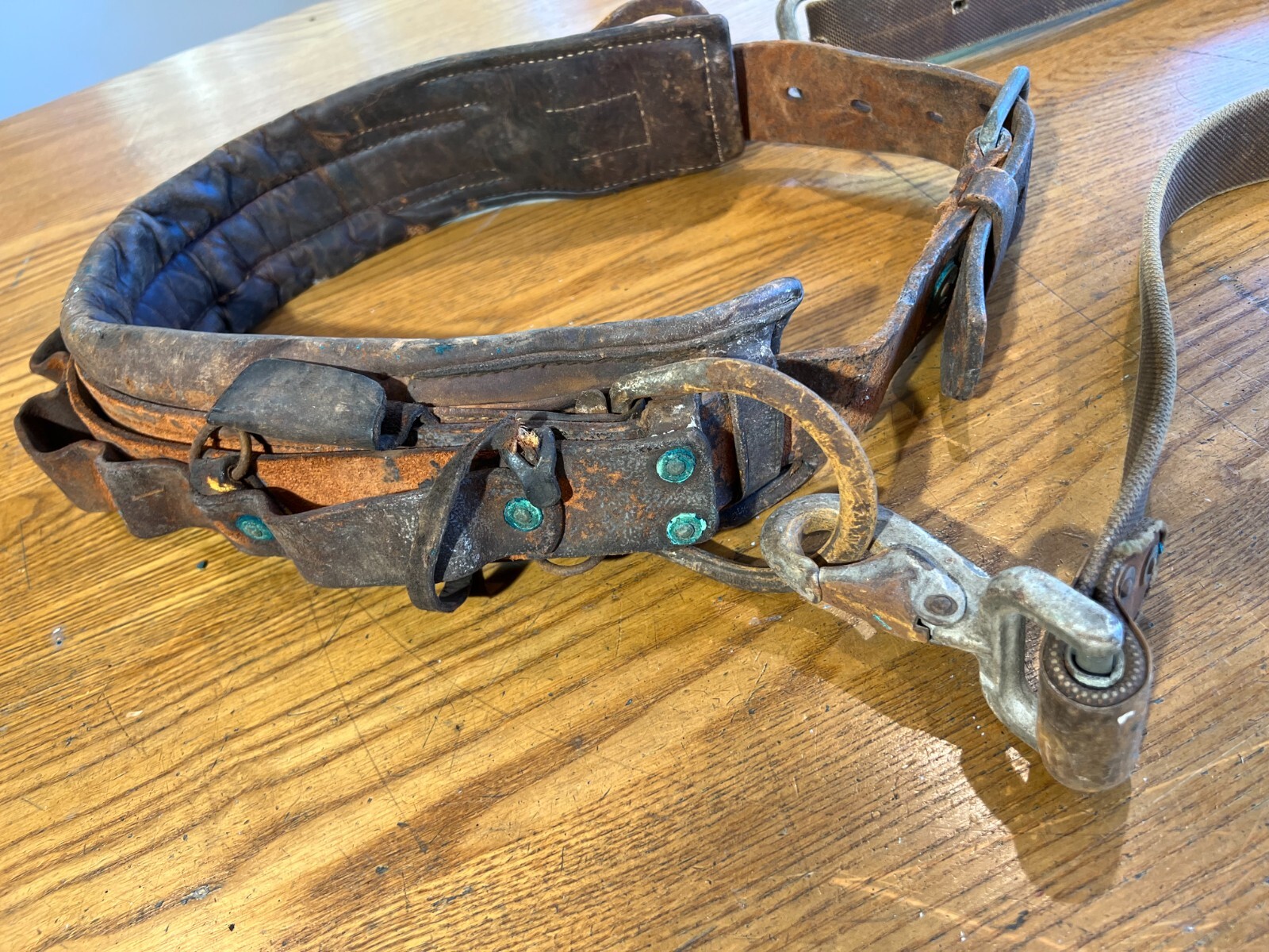 Vintage Klein & Sons Climbing Belt with Positioning Strap