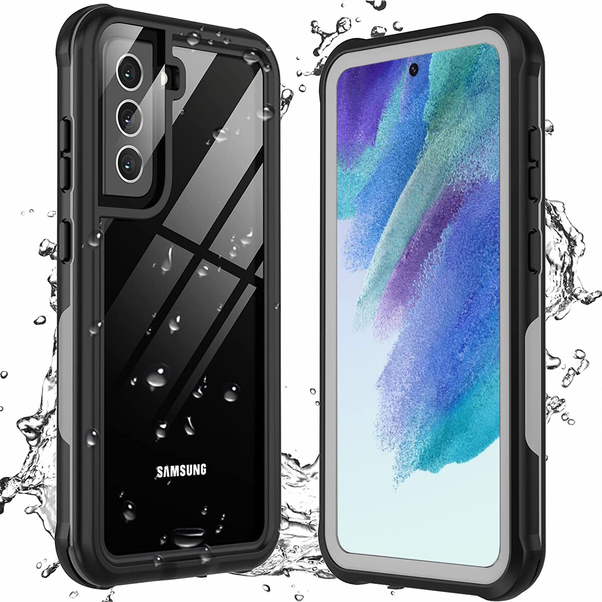 For Samsung Galaxy S21 FE 5G Case Waterproof Shockproof Heavy Duty Hard Cover