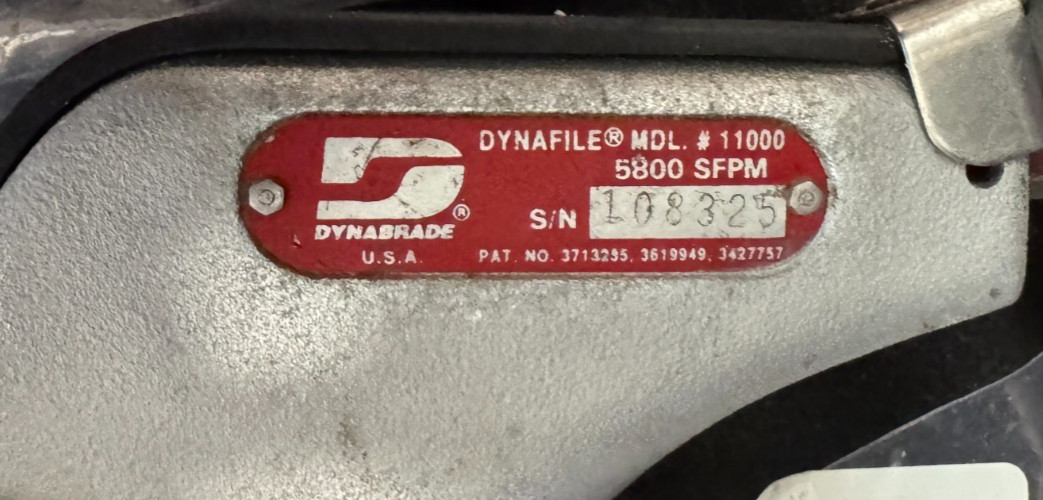 Dynabrade Belt Sander, lightly used, great shape. From my personal collection.