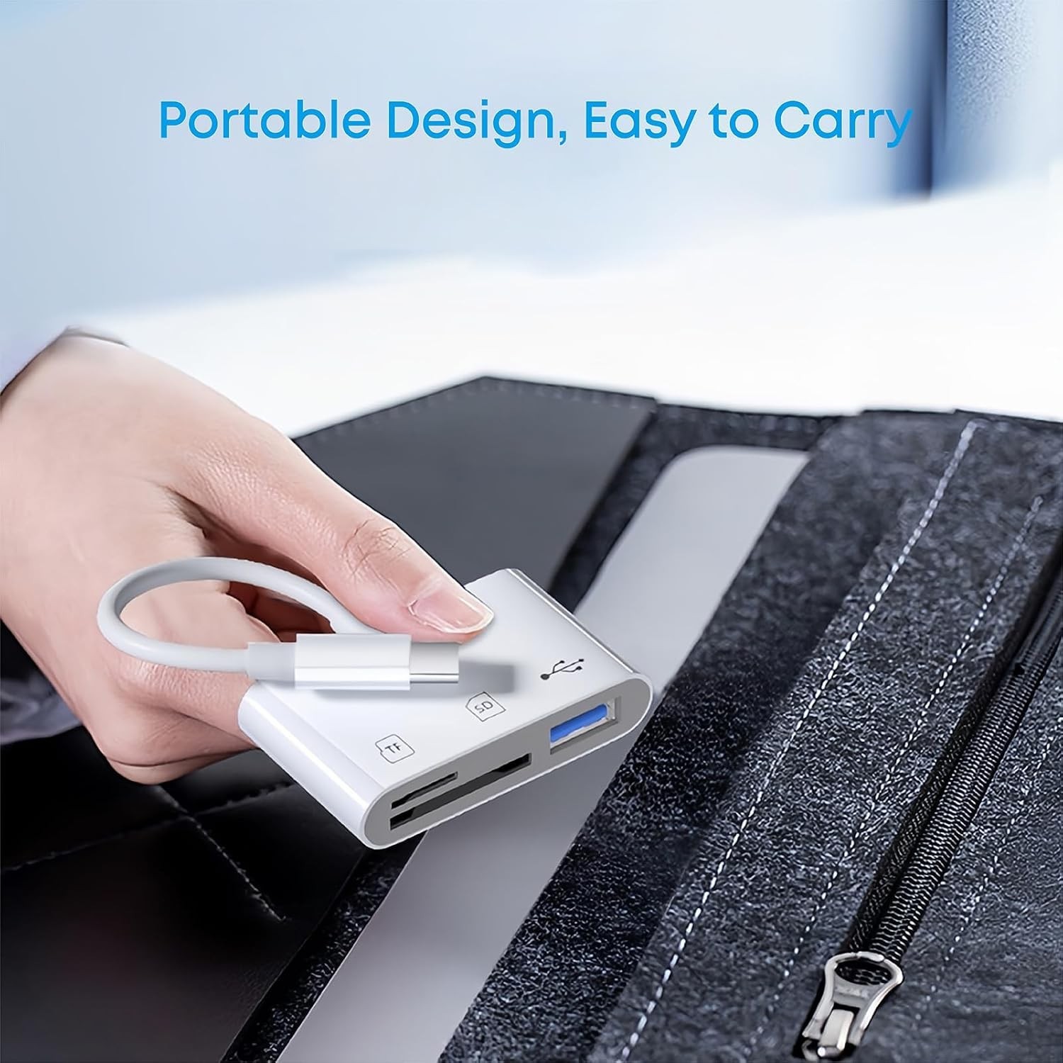 Bidirectional USB C Card Reader for Effortless File Sharing Across Devices