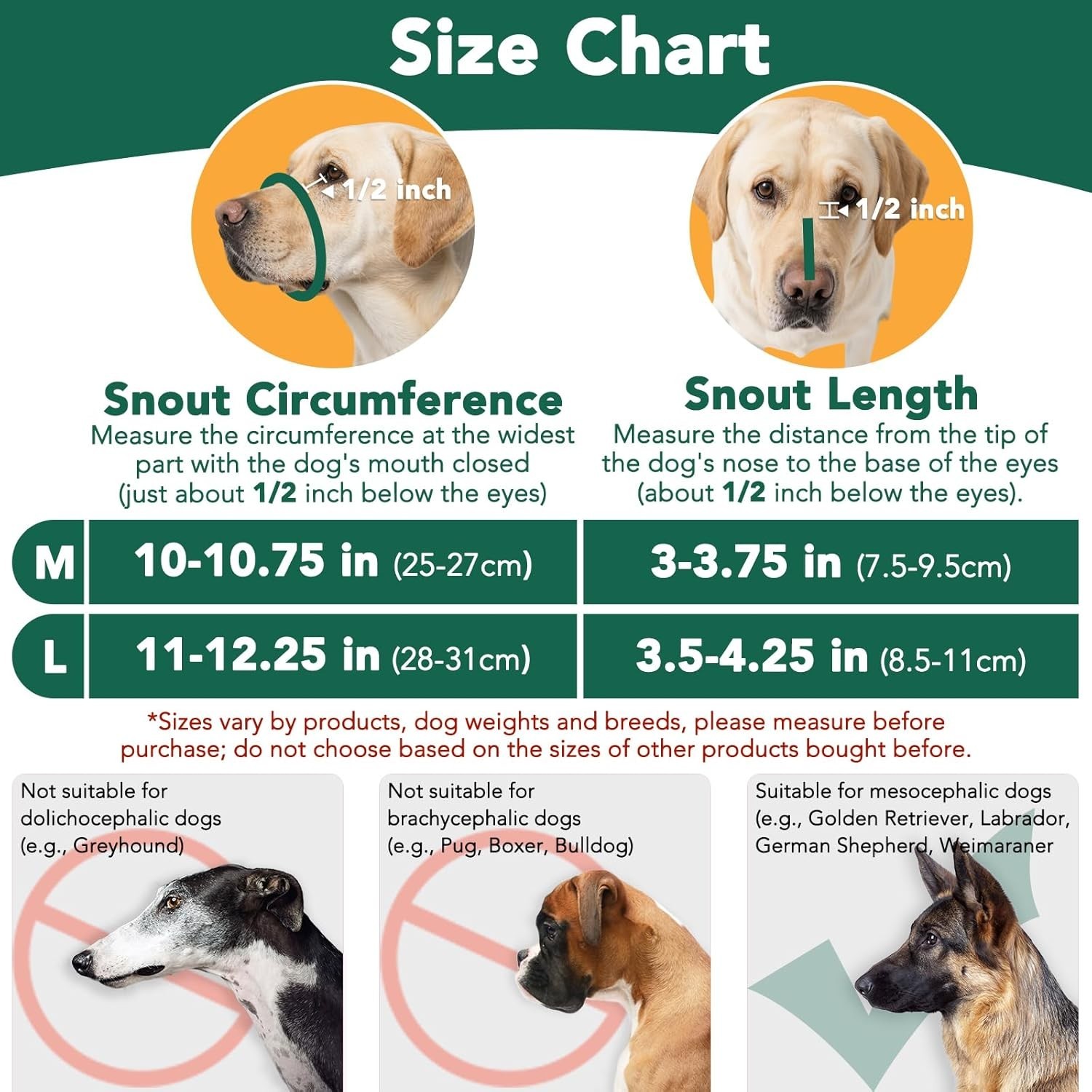 Dog Muzzle Medium Large Dogs Humane Basket Muzzle Soft & Lightweight