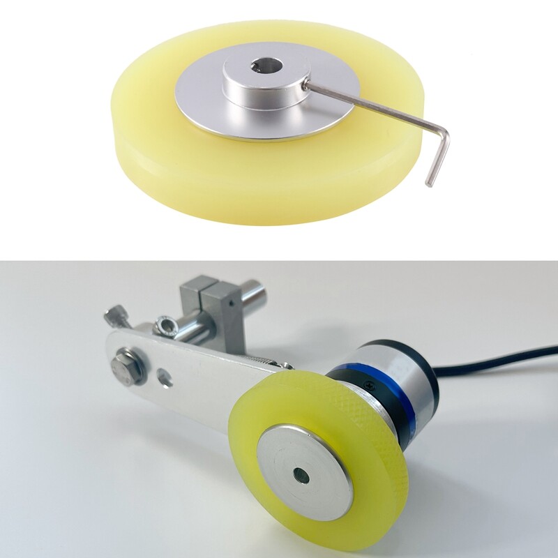 Diameter 100mm X 10mm Industrial Aluminum Measuring EncoderWheel for5731