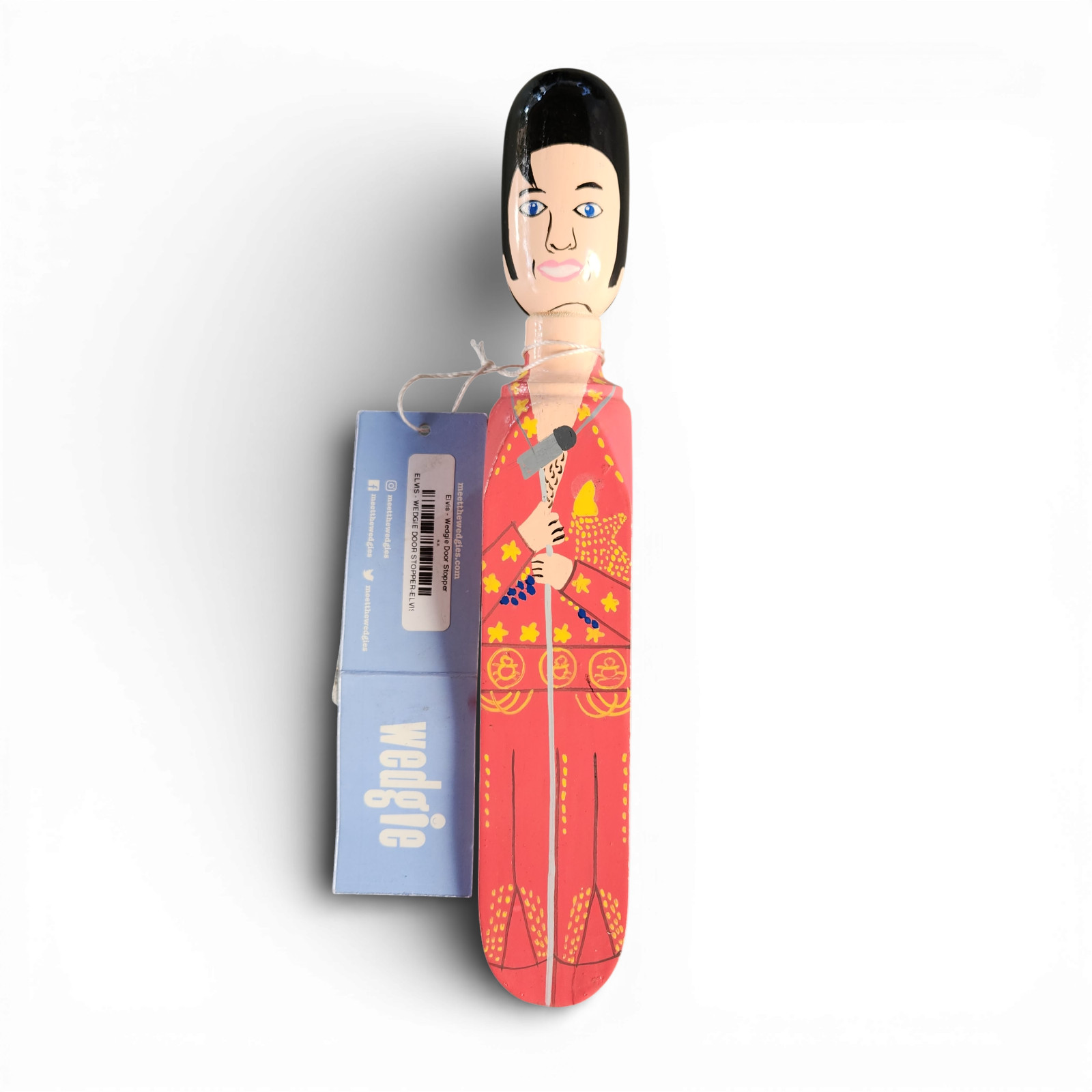 Wedgie Elvis The King Door Stopper 9 1/4 inches