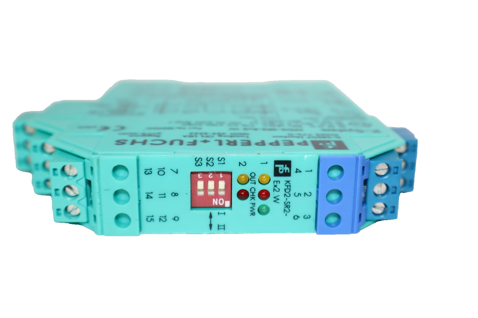 Pepperl + Fuchs Isolation Switch Amplifier KFD2-SR2-Ex2.W , 132960 K-System
