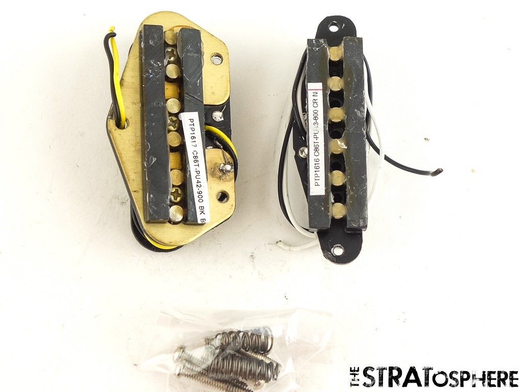 Fender Squier Sonic Series Tele Ceramic BRIDGE & NECK PICKUP SET - Telecaster