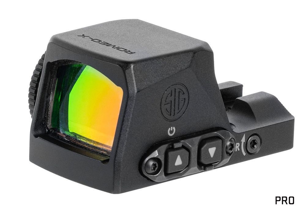 Sig Sauer ROMEO-X Enclosed Pro Foot. Red Circle Dot Reflex Sight Black #SORX1300