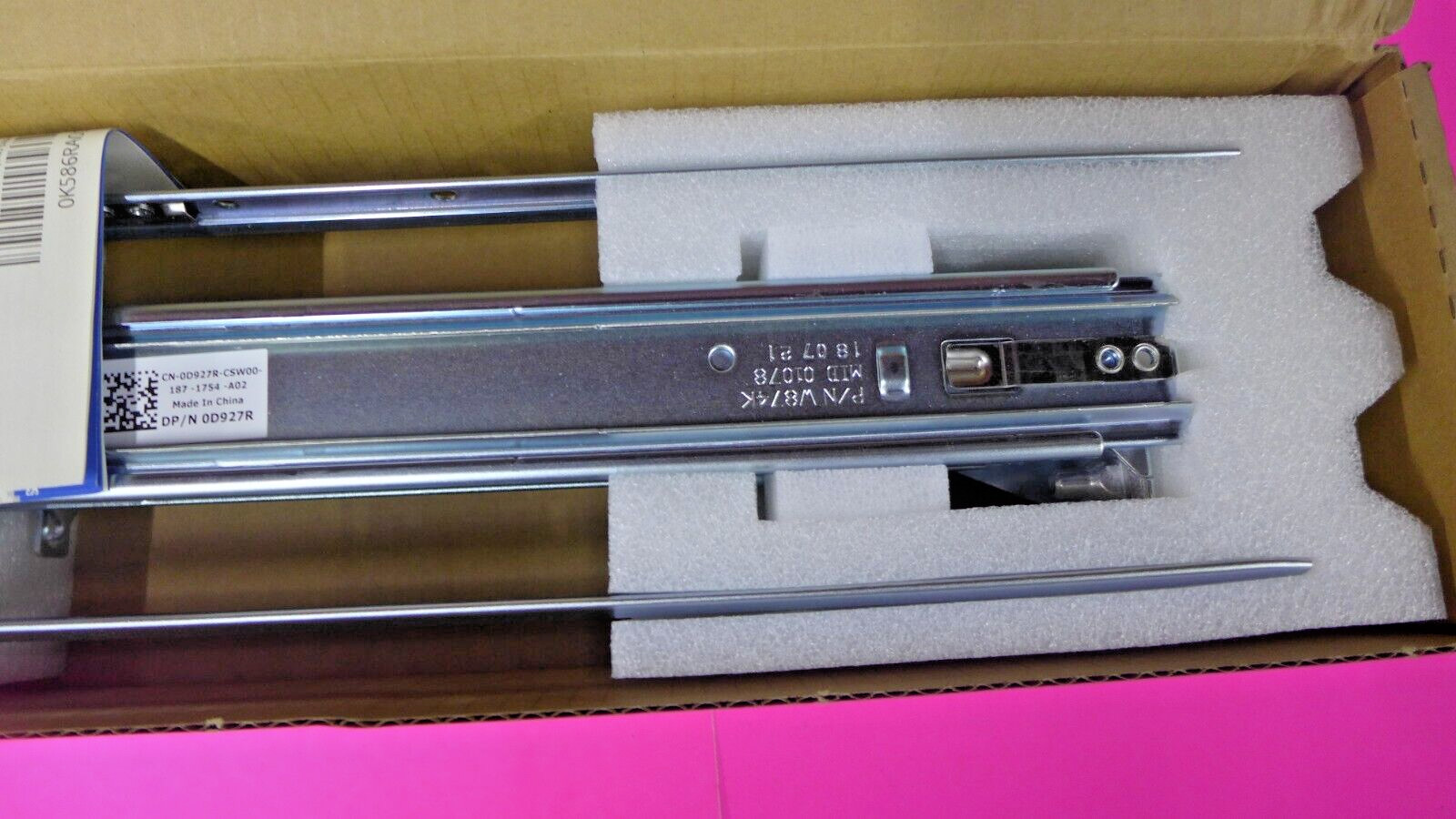 NEW Dell 2U SFF Static RackRail Kit PF21C