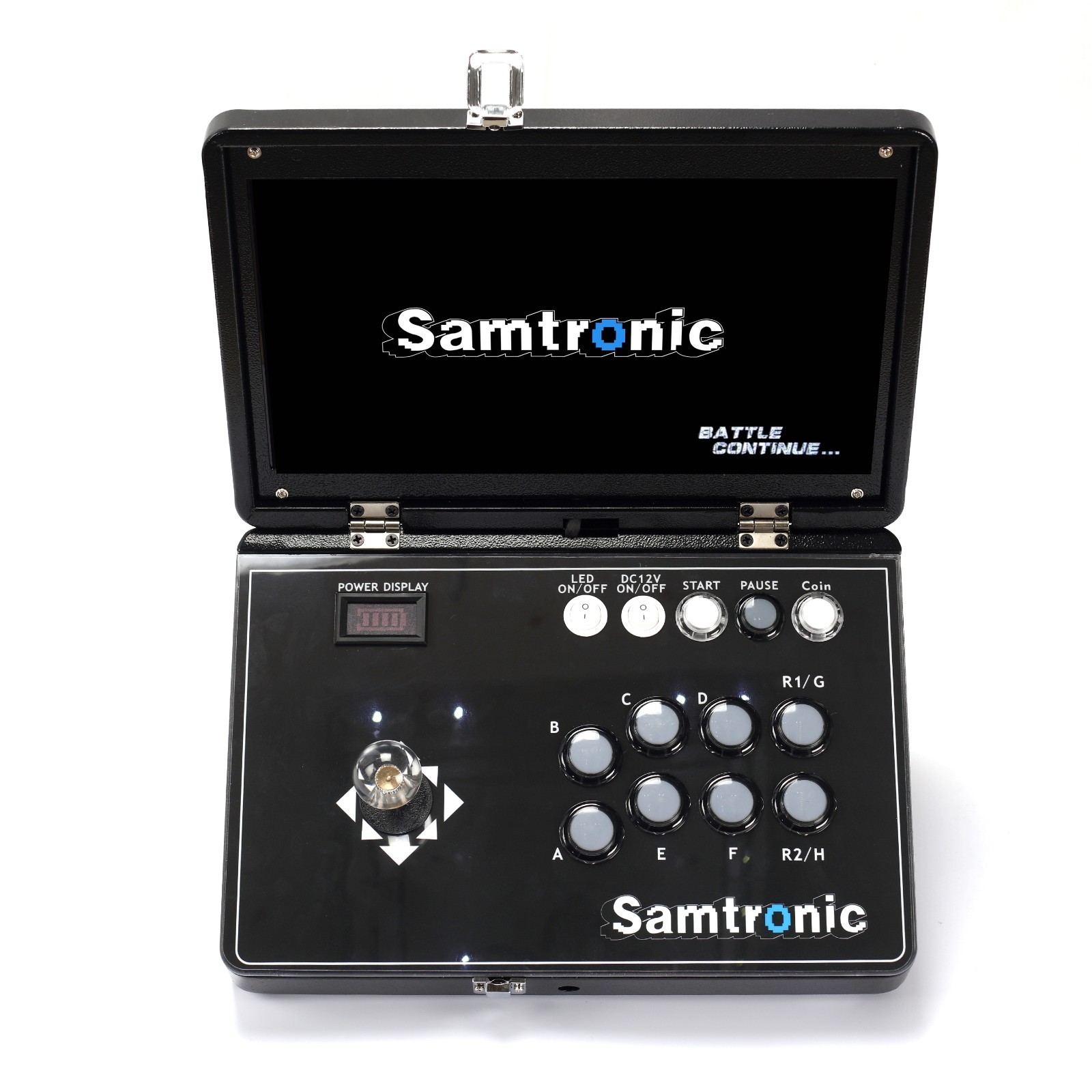 Samtronic 14-inch (Black) Upgraded Deluxe Arcade PC with 5018 Built-in Games