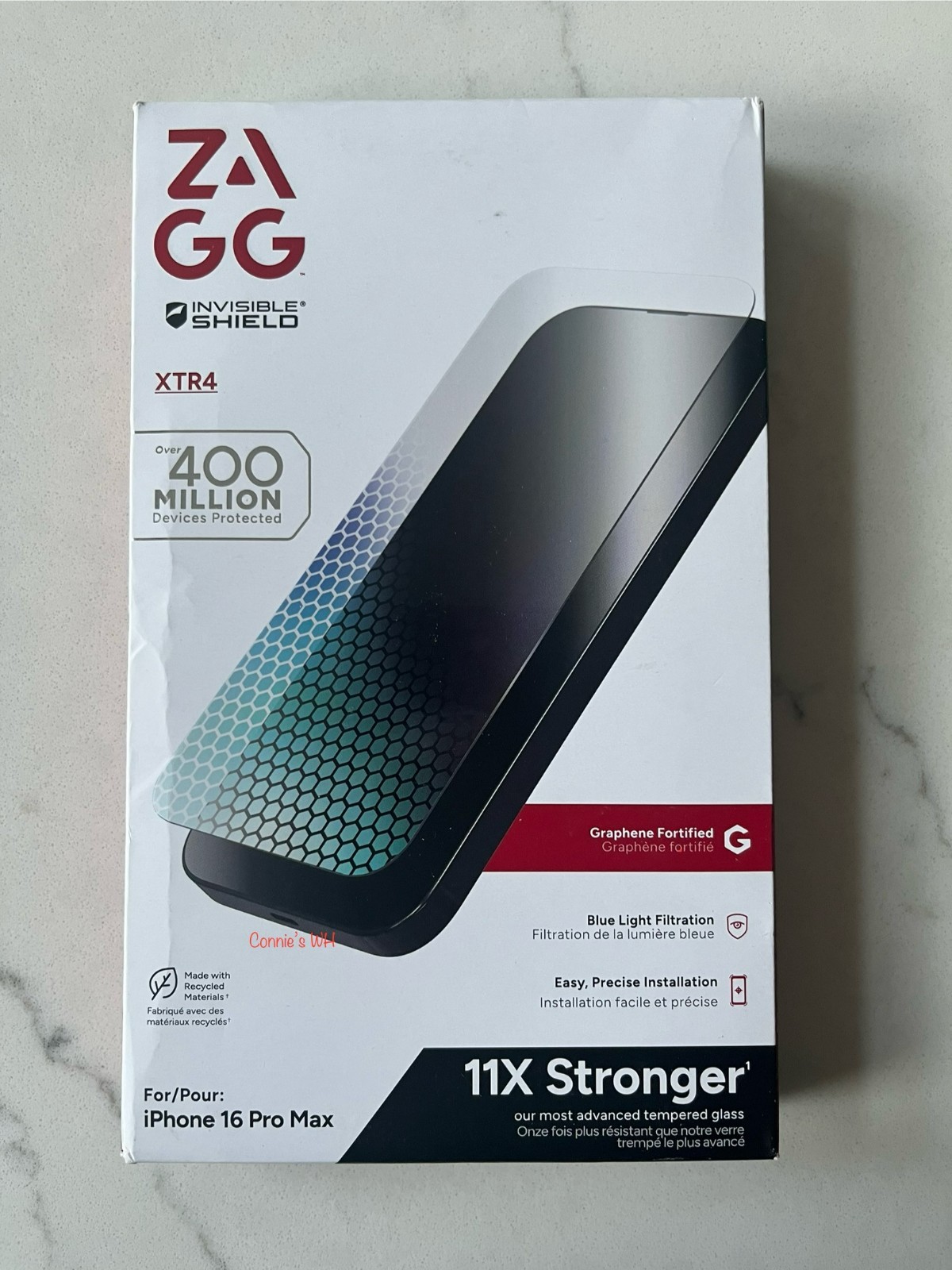 ZAGG Invisible Shield XTR4 Screen Protector Apple iPhone 16 Pro Max