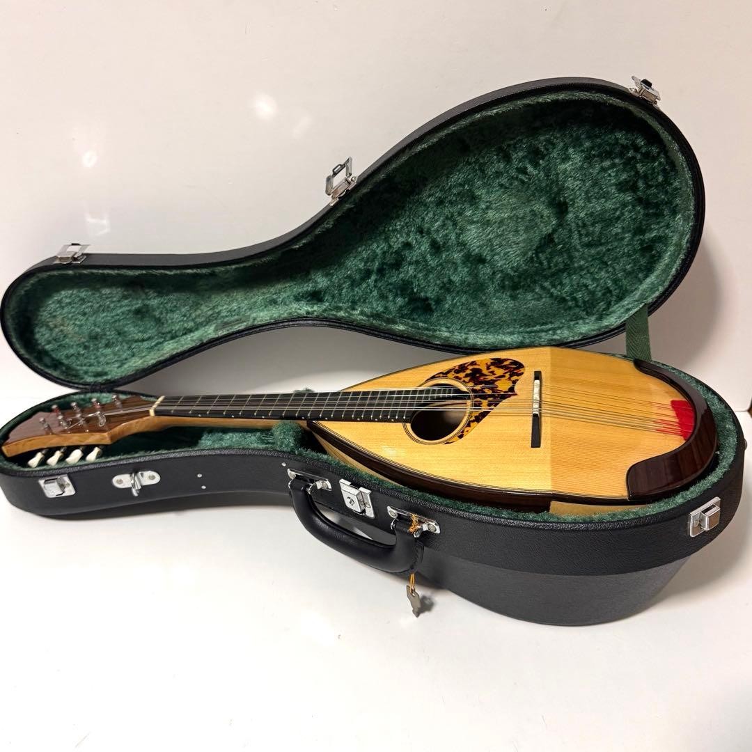 Good condition MONOPIA Mandolin with hard case included