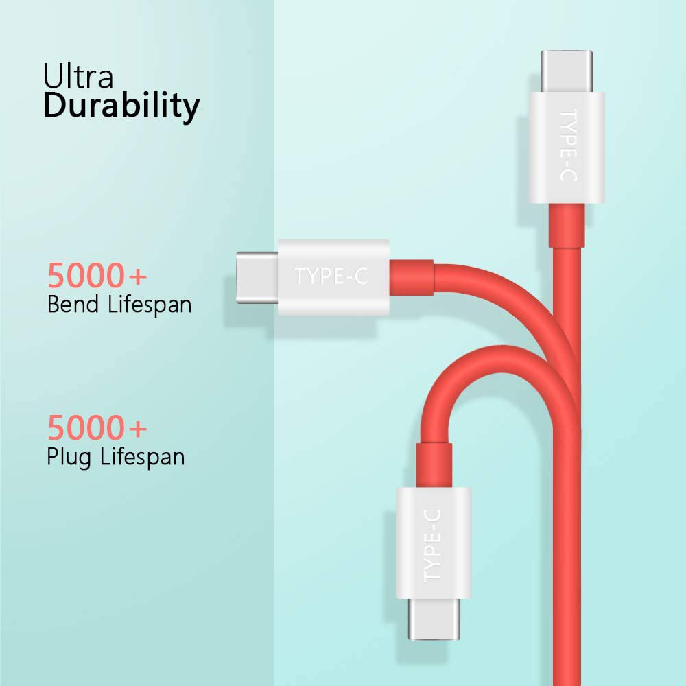 Dash Charge Cable for Oneplus 7, 7Pro 8 7T 5V 4A Warp Usb Type C Cable, 6Ft Long