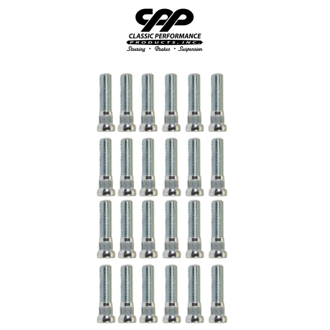 CPP 610-259 7/16-20 Serrated Wheel Stud Front and Rear Pack 24