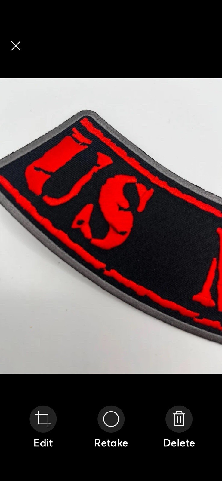 Marines Patch Large United States Marine Corps 12” USMC