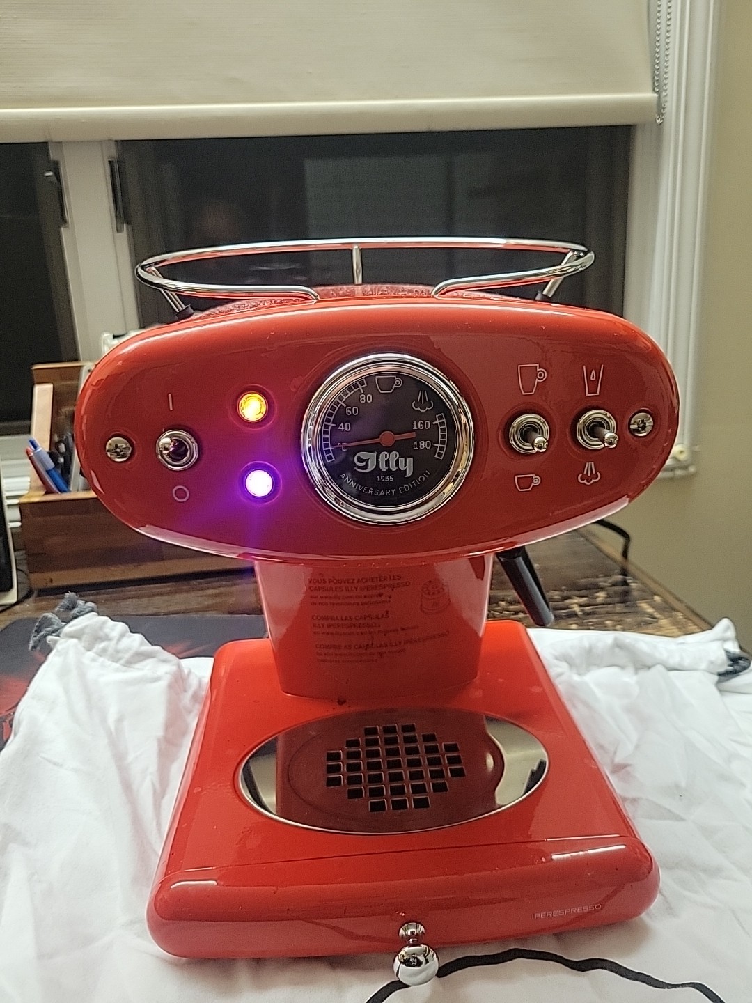 Illy X1 Anniversary Machine Iperespresso Exp Maker-RED 2
