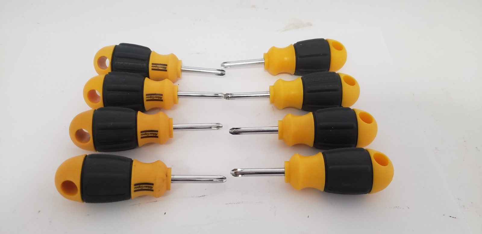 ATLAS COPCO STUBB PHILLIPS SCREWDRIVER, MAGNETIC (LOT OF 8) NNB