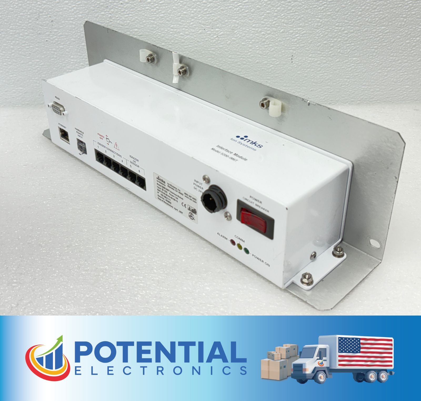 Pre Owned | MKS 5200-IM6T V3.0 Interface Module Only - White