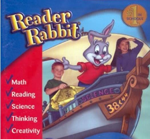 Reader Rabbit Dreamship Tales PC MAC CD learn math reading science thinking game