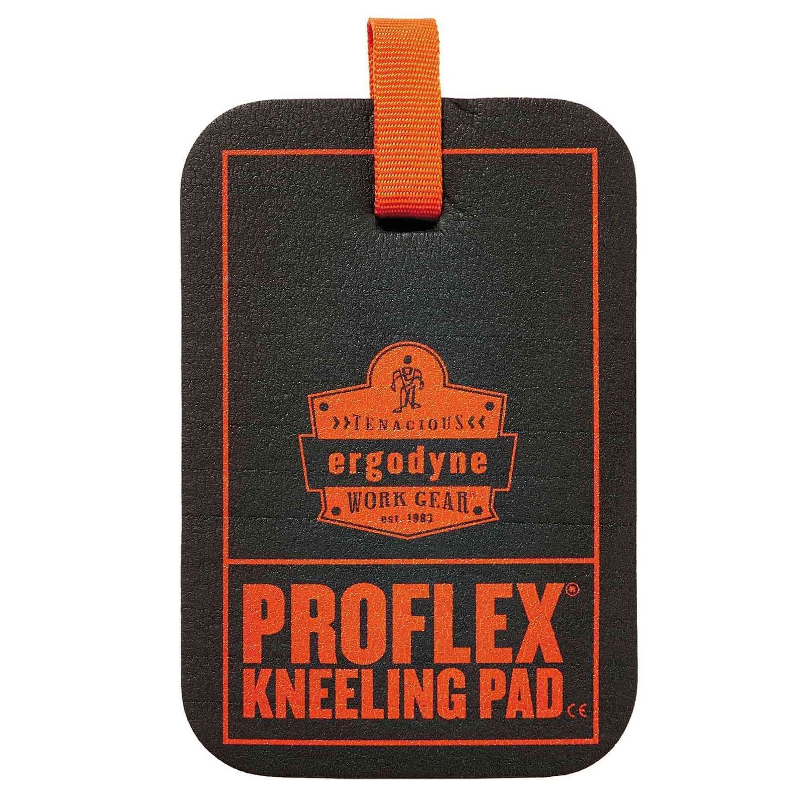 ProFlex 365 Mini Kneeling Pad Thick Foam Work Knee Support Mat Black 4x6x1 In