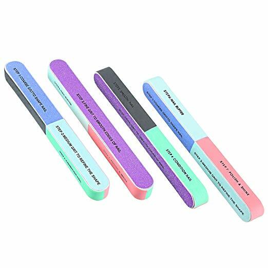 6-Piece Nail File Buffer Set - Manicure & Pedicure Sanding and Polishing Tools