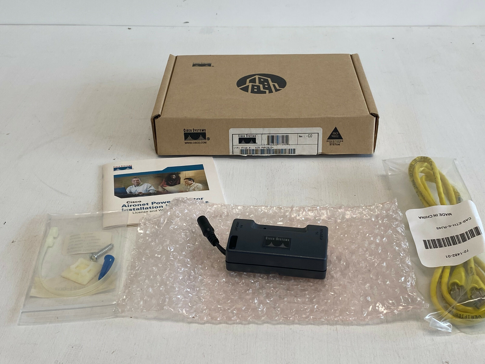 PP33:  New Cisco AIR-PWRINJ2 Power Injector