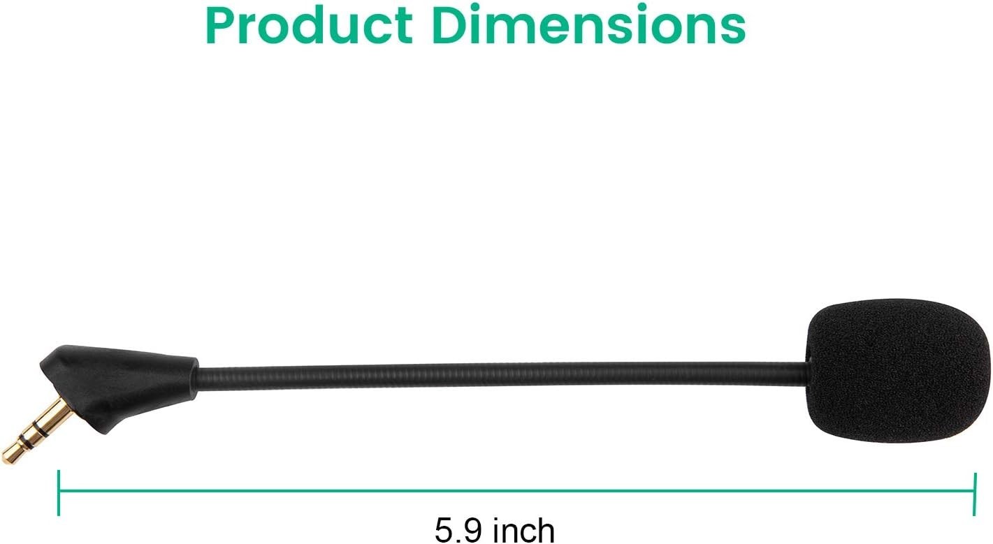 Replacement Game Mic for Kingston HyperX Cloud Alpha Gaming Headset | 3.5mm H...